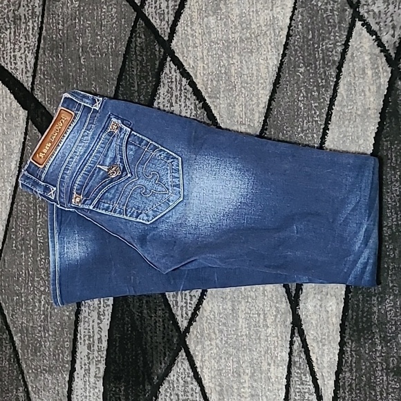 Rock Revival Denim - ROCK REVIVAL JESSICA BOOT-CUT DENIM JEAN